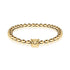 Meilleure amie | Or 18 carats | Chiot de cristal